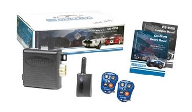 Shelby Auto Security - Deluxe remote car starter kit w/ keyless entry - Blue/Black